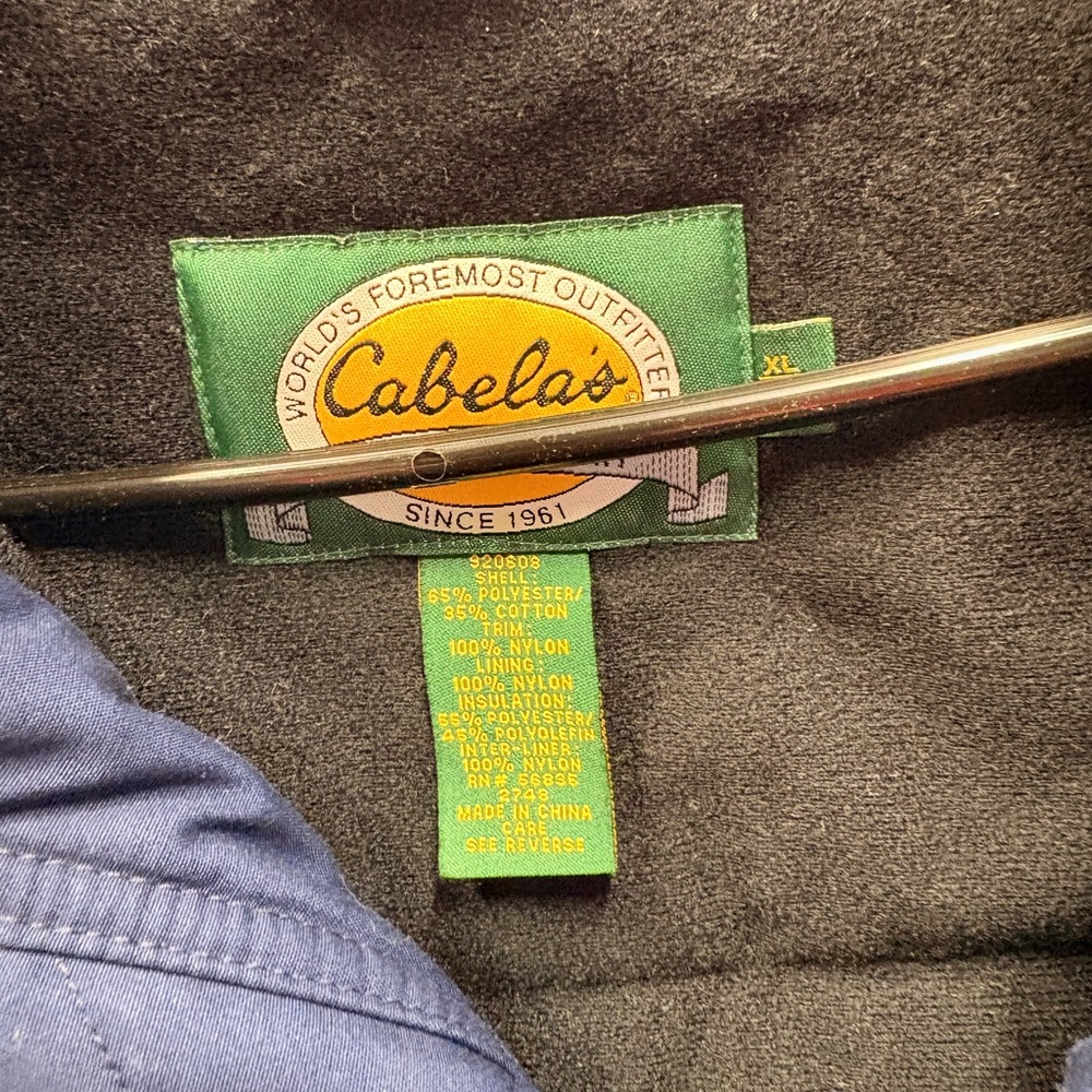Cabela's Dark Blue Performance Jacket - image 2